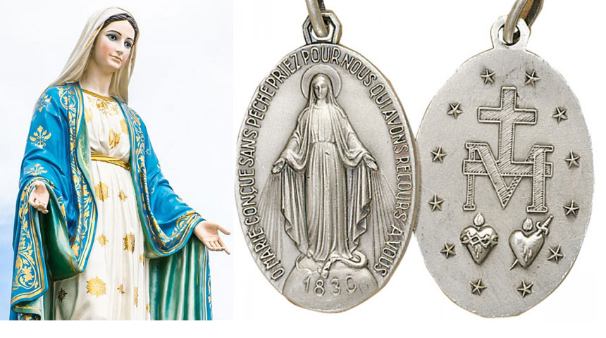 Good vs bad Miraculous Medals.  Faith prayer, Catholic faith, Miraculous  medal