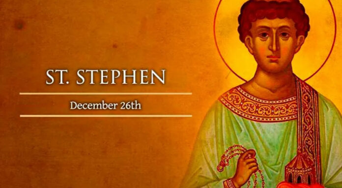 December 26, 2023, Feast of St. Stephen, Holy Rosary (Sorrowful ...