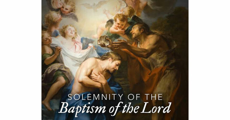 January 7, 2024, Feast Of The Baptism Of The Lord, Holy Rosary ...