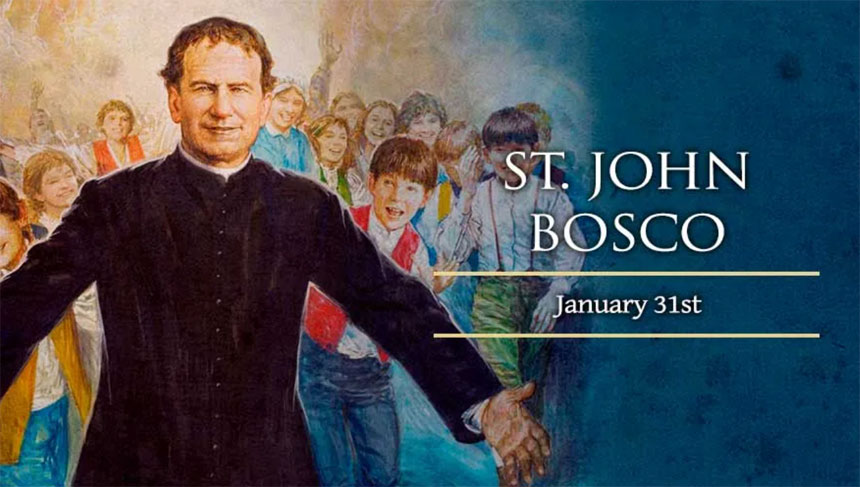 January 31, 2026, Memorial of St. John Bosco, Holy Rosary (Joyful Mysteries)