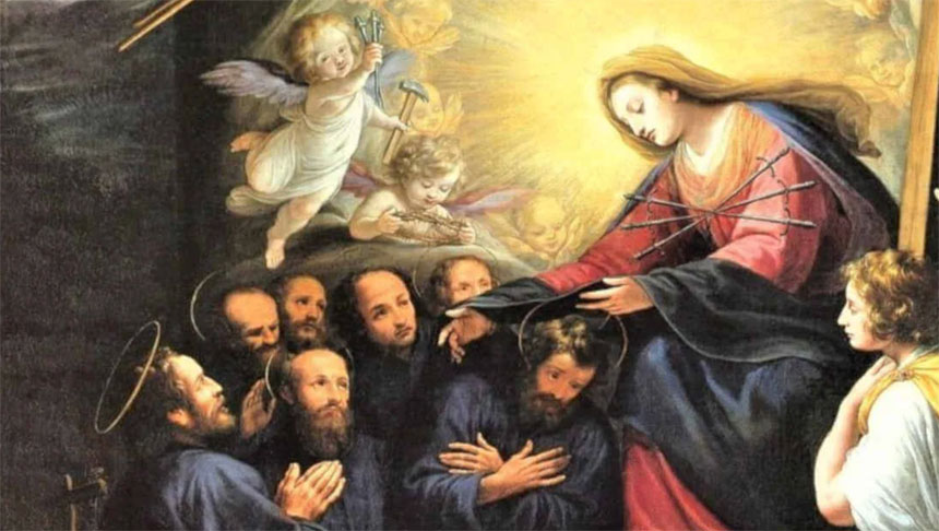 February 17, 2026, Memorial of the Seven Holy Founders of the Servite Order, Holy Rosary (Sorrowful Mysteries)